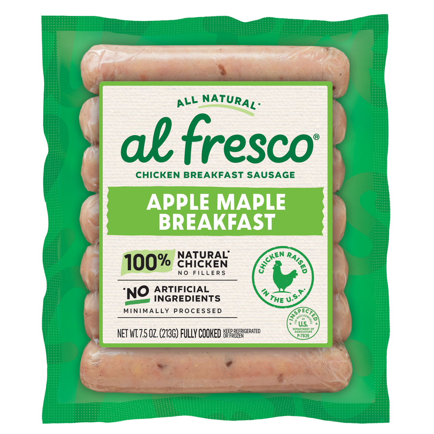 Apple Maple Chicken Breakfast Sausage