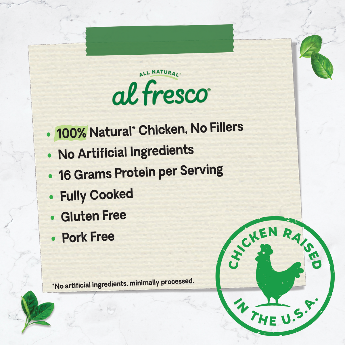 Al Fresco All Natural Cranberry Sage Chicken Sausage