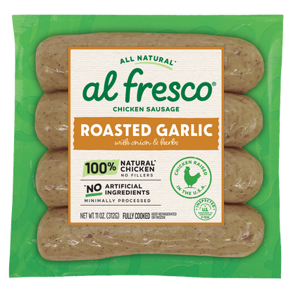 Al Fresco All Natural Roasted Garlic Chicken Sausage