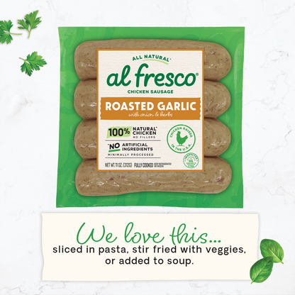 Al Fresco All Natural Roasted Garlic Chicken Sausage