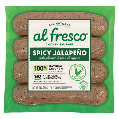 Al Fresco All Natural Spicy Jalapeño Chicken Sausage