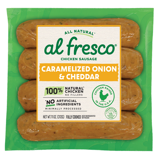 Al Fresco All Natural Carmelized Onion and Cheddar