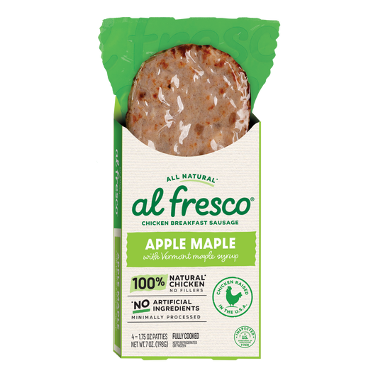 Al Fresco All Natural Apple Maple Chicken Breakfast Patty