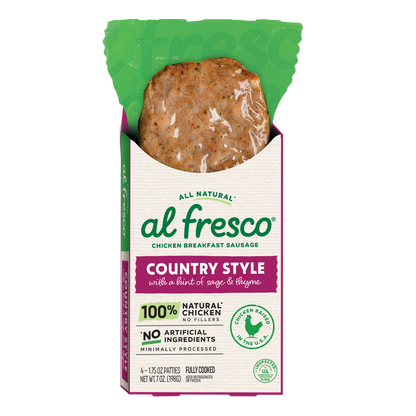 Al Fresco All Natural Country Style Chicken Breakfast Patty